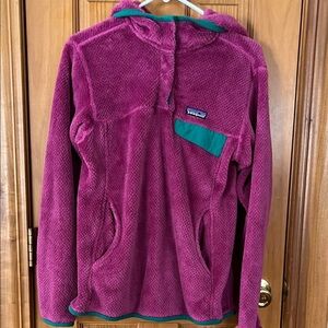 Women’s Patagonia Re-tool snap hoody anorak medium